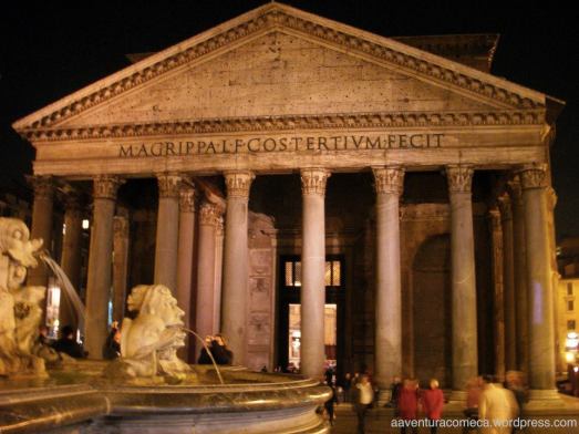 Pantheon e fontana