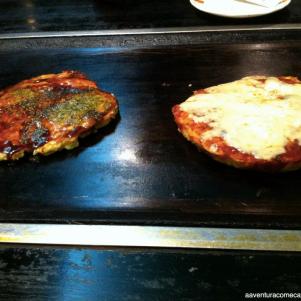 Okonomiyaki e Wafu Pizza